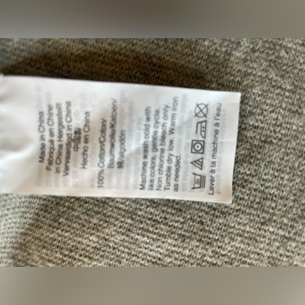 J.Crew 100% cotton Gray Women's Blazer size M - Picture 3 of 8